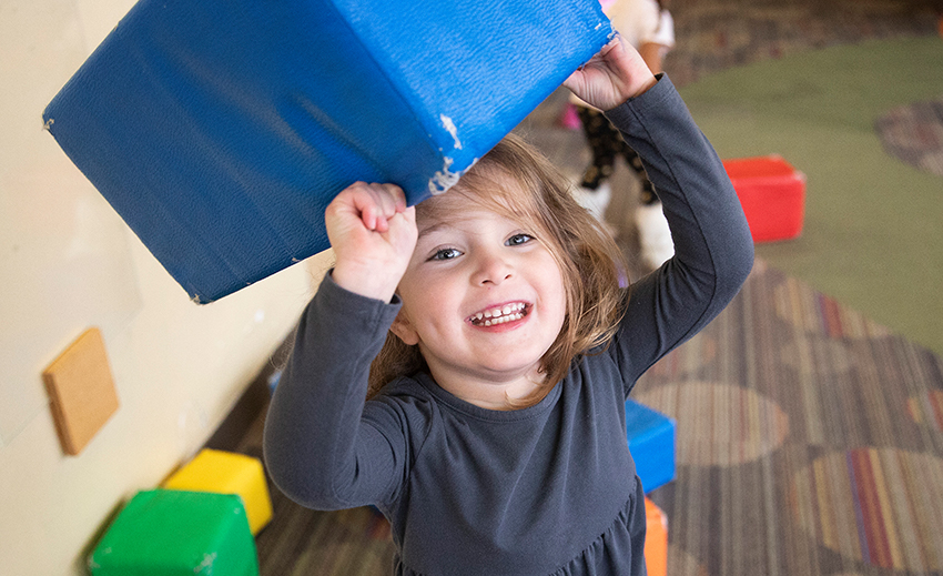 Hansen column on reopening guidelines for child care - main photo of girl playing