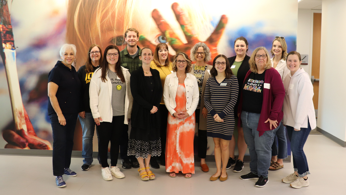 A group shot of teachers 